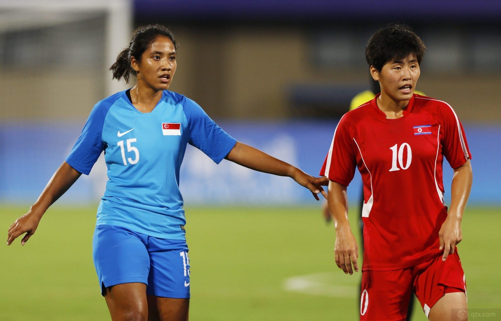 朝鲜女足将对阵韩国女足