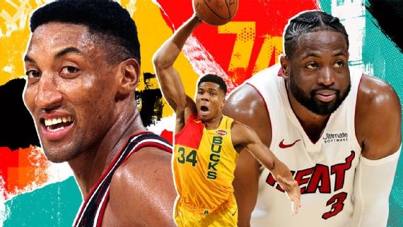 ESPN评选NBA历史74大球星第二期（40-11名）