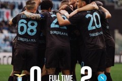 意甲拉齐奥0-2那不勒斯 斯皮纳佐拉、拉赫马尼破门 波利塔诺助攻双响