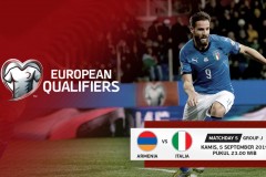 歐洲杯預選賽亞美尼亞VS意大利視頻直播