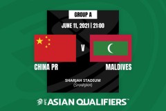中国vs马尔代夫首发：武磊领衔 阿兰出战