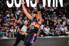 NBA常规赛太阳主场133-98大胜步行者迎五连胜 布克33+5+7 狄龙32分