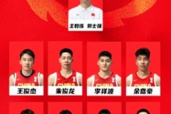 中国男篮官宣亚洲杯12人名单 胡金秋赵睿领衔 徐杰张宁落选