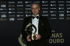 穆里尼奥获葡萄牙足协教练奖 首位欧战大满贯主教练