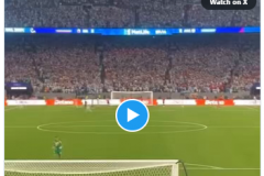 大马丁挑衅智利球迷 站在对手球迷面前庆祝胜利