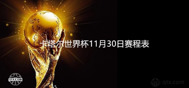 11月30日世界杯赛程安排