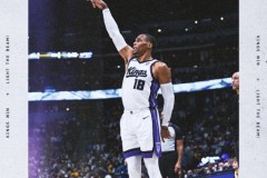 NBA常规赛国王客场128-123力克掘金终结8连败 威少21+11 约基奇空砍44+13