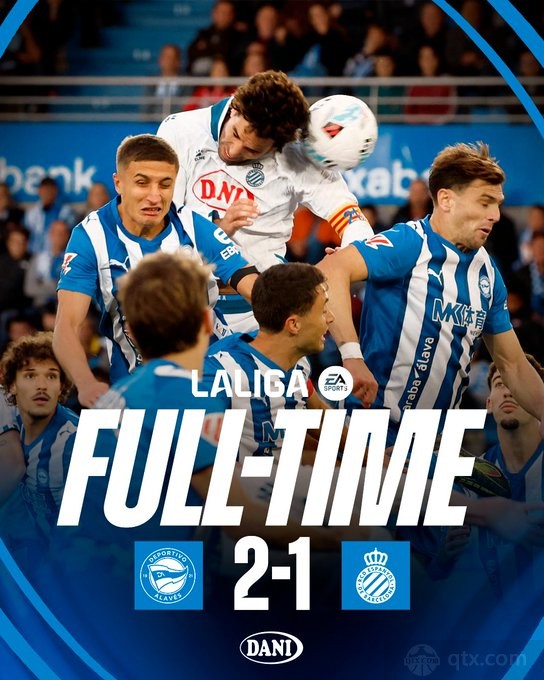 阿拉维斯2-1西班牙人