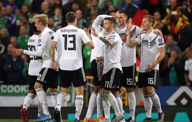 欧预赛北爱尔兰0-2德国战报