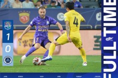 中超天津津门虎1-0深圳新鹏城 阿代米破门 基莱斯中柱