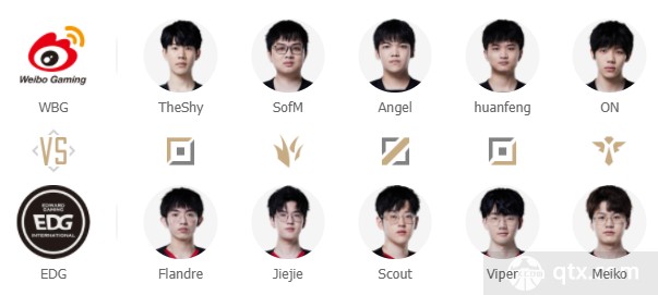 2022LPL春季赛季后赛今日赛程与首发名单WBG vs EDG
