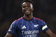 萨卡将与阿森纳续约至2030年 双方谈判已经达成协议