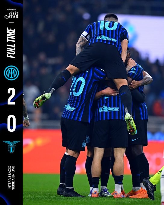 国际米兰2-0拉齐奥