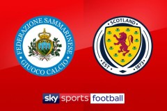 圣马力诺vs苏格兰前瞻 苏格兰拿下比赛不成问题