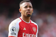 热苏斯时隔接近一年再次代表阿森纳出场 枪手获得锋线新选择