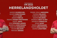 丹麦队公布世界杯21人名单 爱神领衔布莱斯维特克里斯滕森克亚尔在列