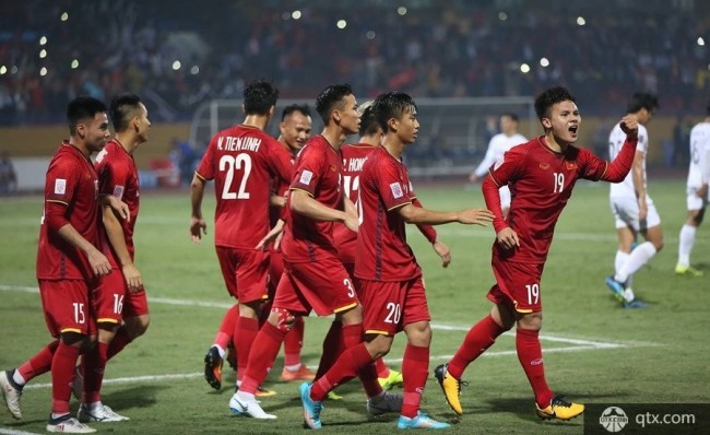 越南庆祝进球