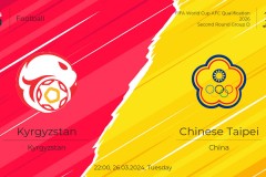 世预赛吉尔吉斯斯坦VS中国台北前瞻预测 台北已经垫底