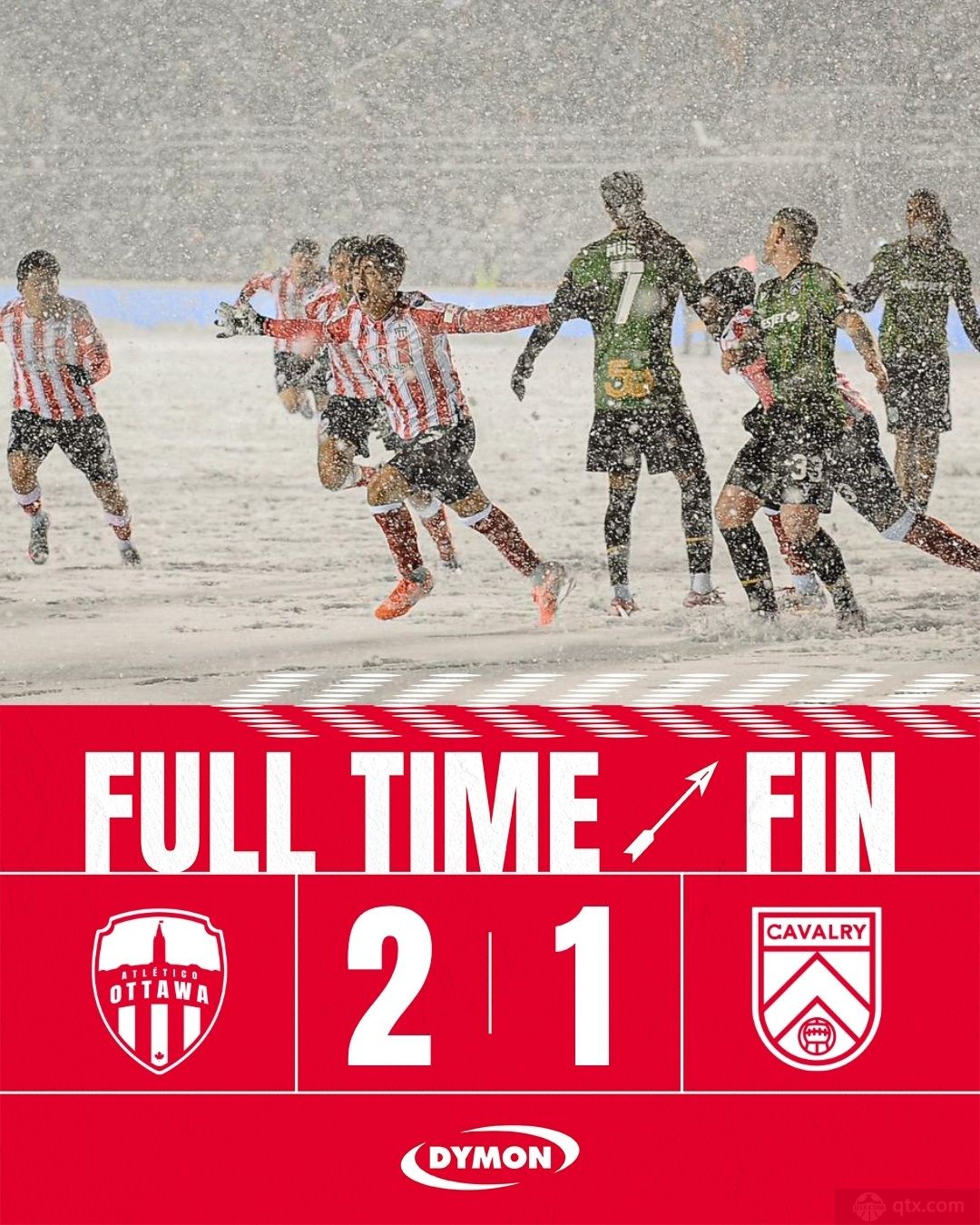 渥太华竞技2-1骑兵队