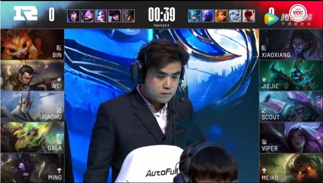 2022LPL春季赛RNG vs EDG第一局BP