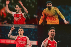 阿森纳12月最佳球员候选 枪手主力中场搭档入选