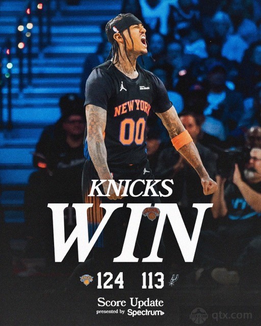 尼克斯逆转马刺夺NBA杯冠军