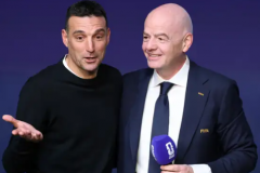 因凡蒂诺向斯卡洛尼致歉 抽签仪式出现尴尬一幕