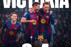 西甲塞尔塔2-4巴塞罗那 莱万帽子戏法