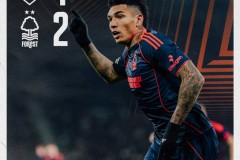 欧联杯乌德勒支1-2诺丁汉森林 森林绝杀