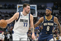 NBA 步行者134-127独行侠 东契奇34分15助无力回天