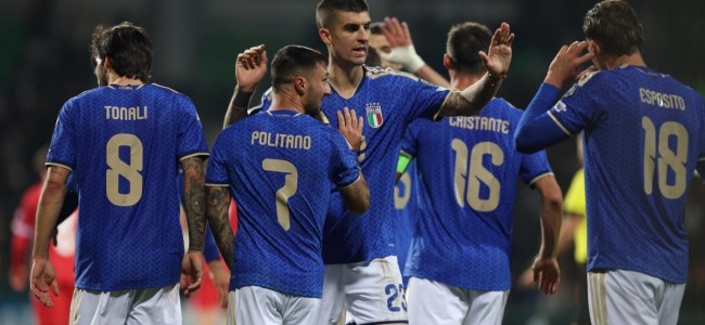 意大利连续3届踢世预赛附加赛 蓝衣军团至暗时刻
