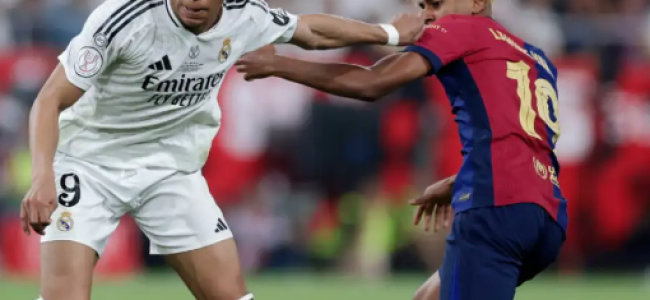 西甲国家德比巴萨vs皇马比赛时间 2分差距定争冠基调