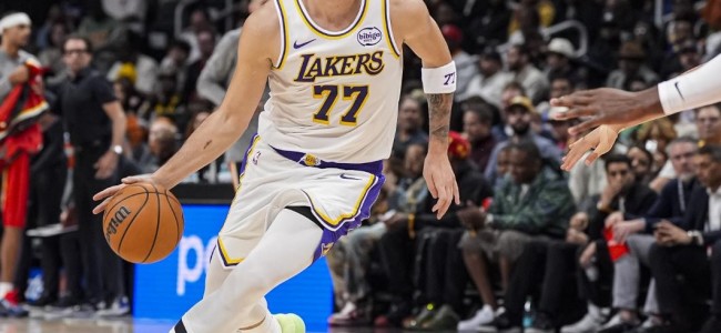 东契奇成湖人队史最快1000分球员 34场达成里程碑