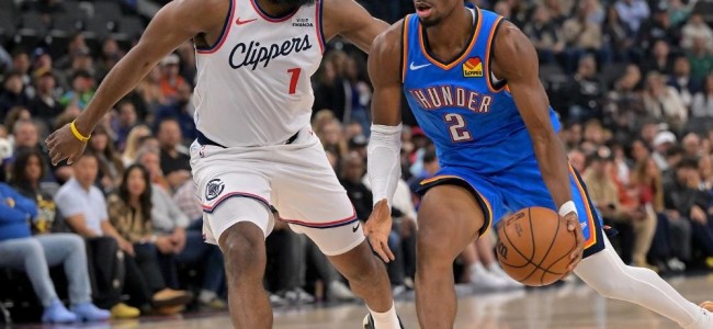 曝26年选秀抽签雷霆40%概率前四 目前战绩联盟第一