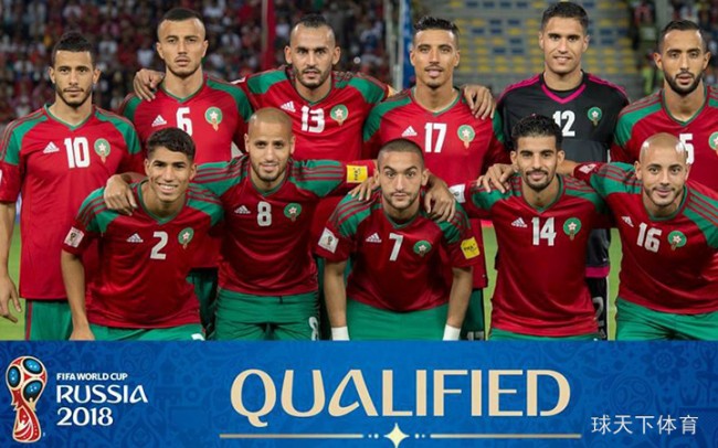 2018年俄罗斯世界杯32强巡礼之摩洛哥