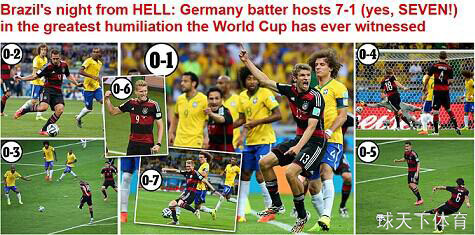 2014年世界杯半决赛过程中，德国进这么多球真的会败人品吗？