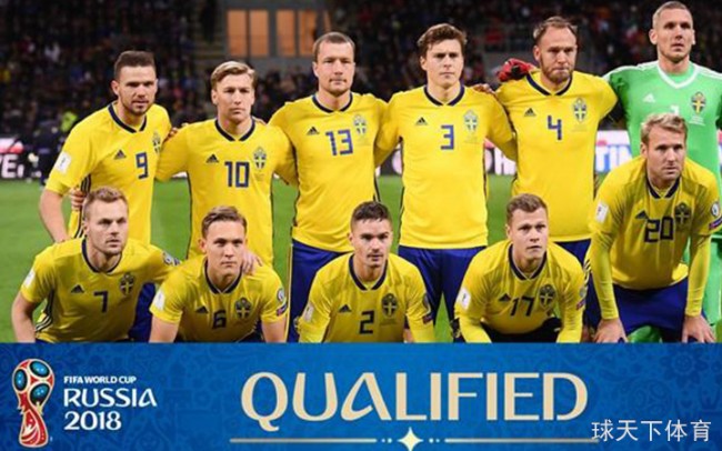 2018年俄罗斯世界杯32强巡礼之瑞典