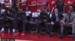 离2018nba总冠军最近的一次，火箭，我们下赛季再来！