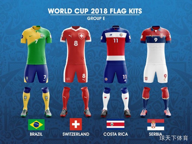 以国旗元素设计的世界杯32强球衣，你会掏钱买吗？