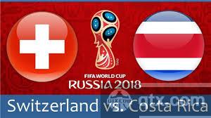 国际足联预测世界杯E组瑞士VS哥斯达黎加首发阵容