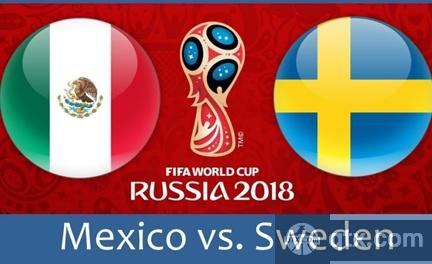 国际足联预测世界杯F组墨西哥VS瑞典首发阵容