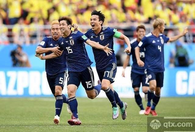 日本成唯一一支晋级世界杯淘汰赛的亚洲球队