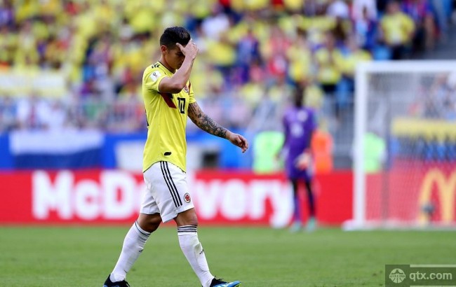 J罗伤退，哥伦比亚世界杯前景堪忧