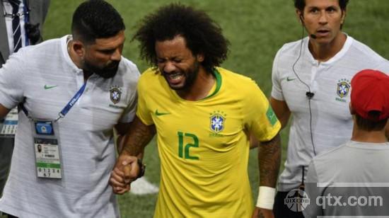 世界杯综合 巴西队马塞洛背部受伤竟是这个原因，汗颜了