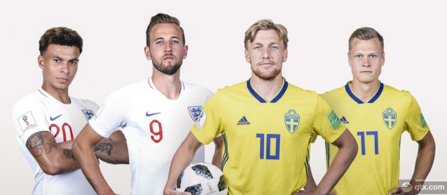 世界杯1/4决赛瑞典VS英格兰首发阵容及比分预测