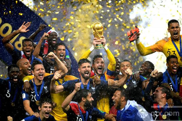 法国队夺冠奖金曝光，每人32.5万欧元