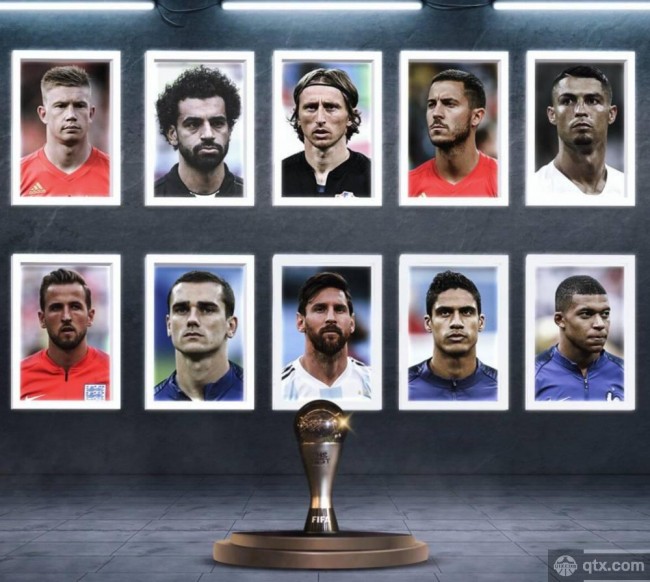 世界足球先生10人候选名单出炉