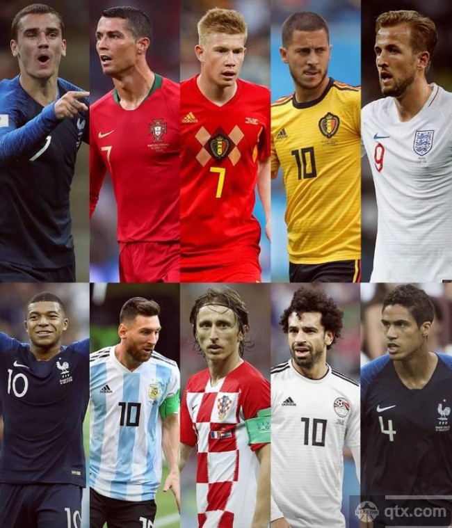 世界足球先生10人候选名单出炉