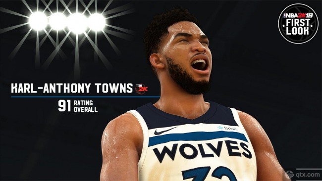 2K19官方陆续公布了NBA各球员能力值