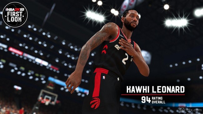 2K19官方陆续公布了NBA各球员能力值